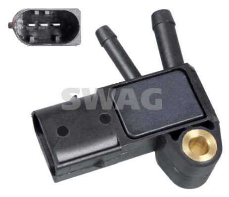 Sensore, Pressione gas scarico - 10 94 3587 SWAG
